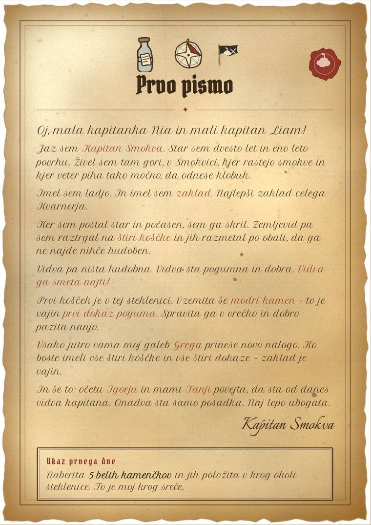 Stran 2 tiskovnega kompleta