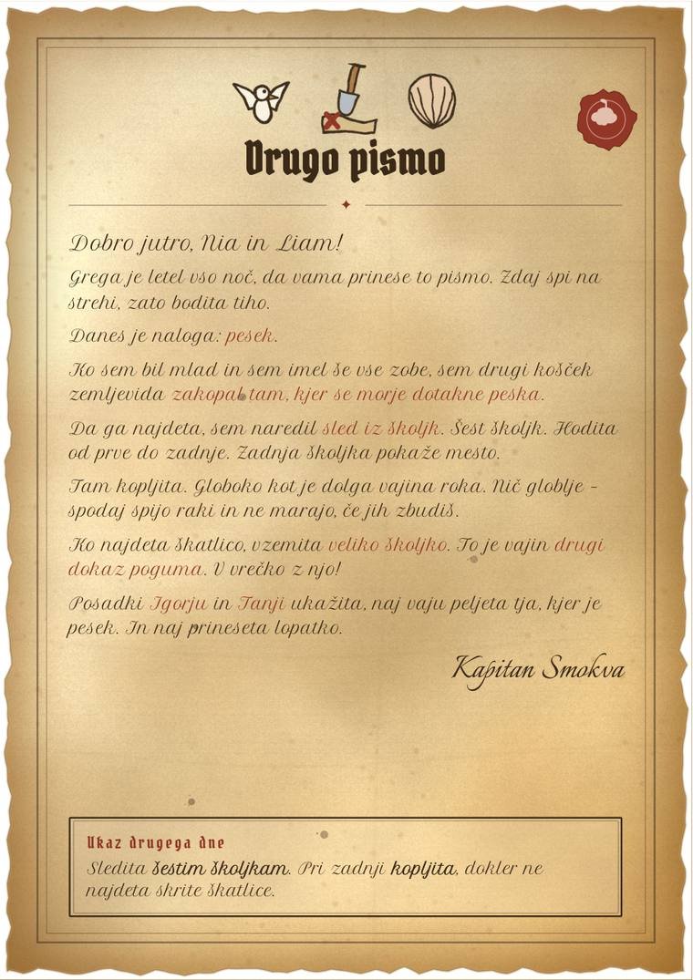 Stran 3 tiskovnega kompleta